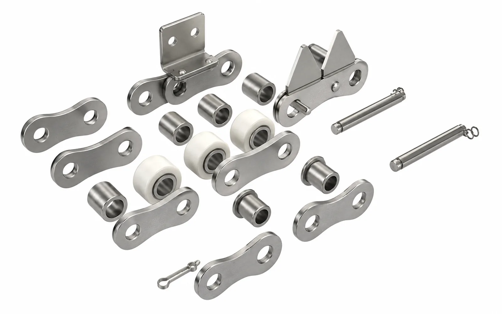 Wastewater chain components