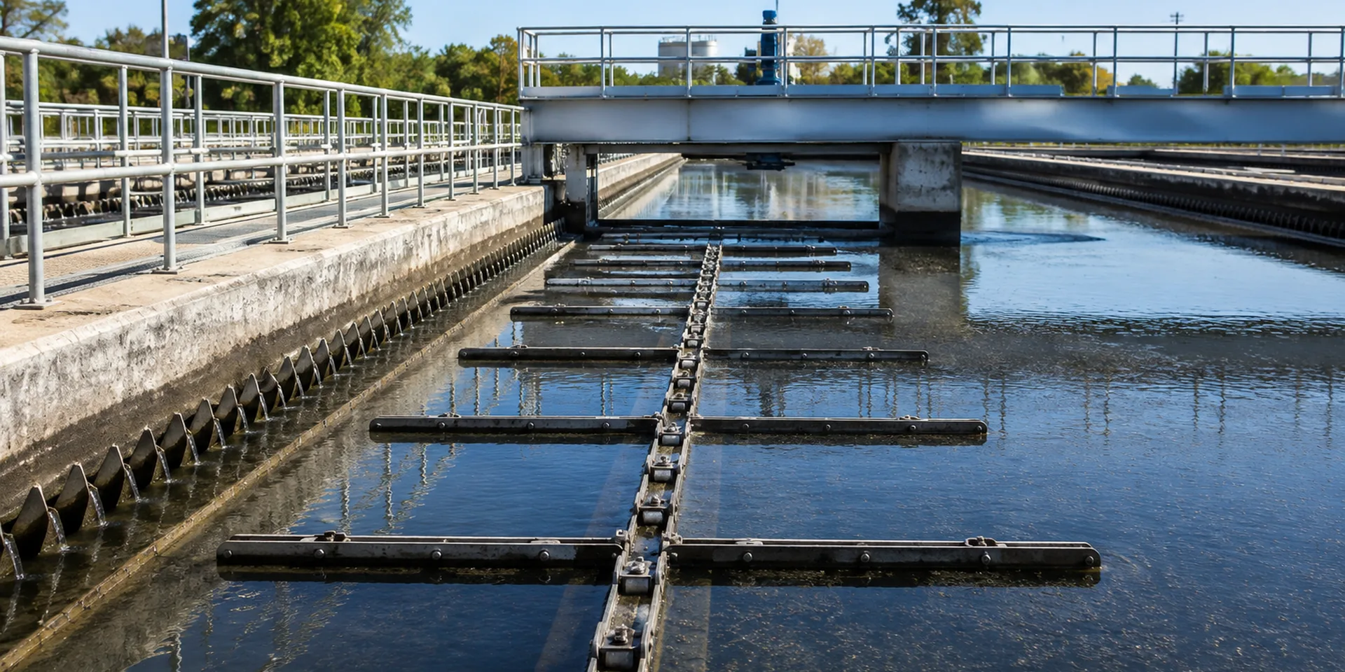 Sludge collector chain